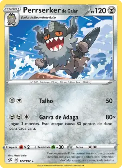 Perrserker de Galar – Carta Pokémon TCG
