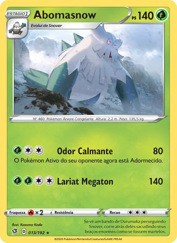 Abomasnow – Pokémon TCG