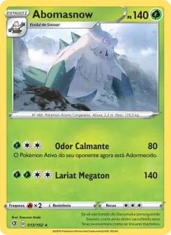 Abomasnow – Carta Pokémon TCG