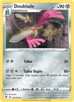 Doublade – Carta Pokémon TCG