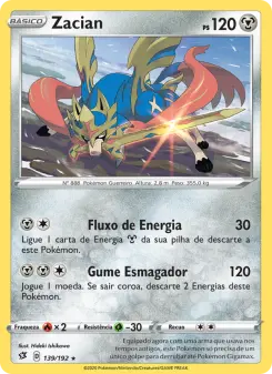 Zacian – Carta Pokémon TCG