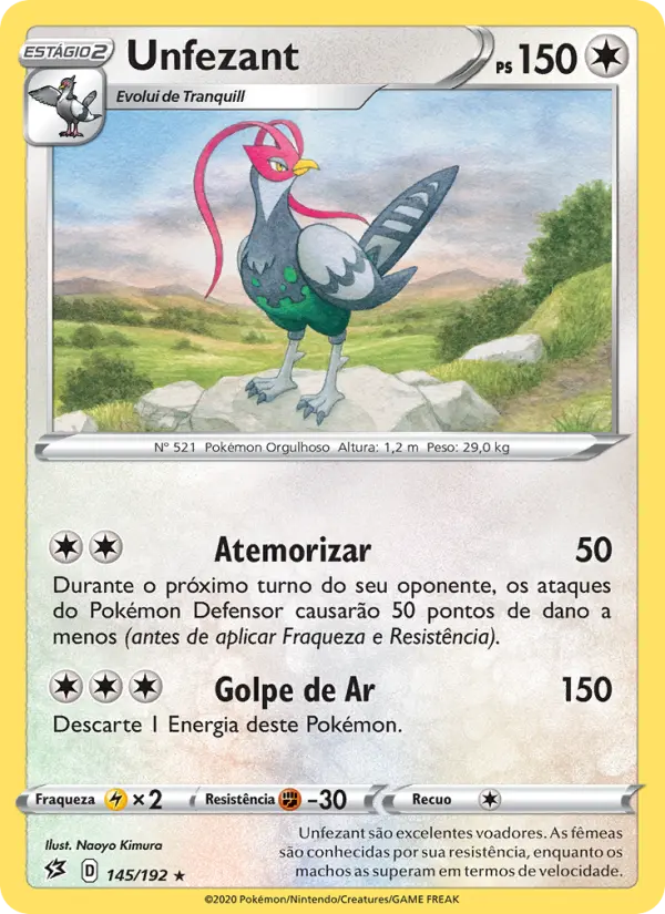Unfezant – Pokémon TCG