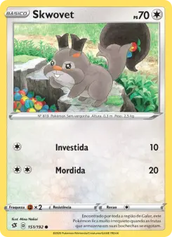 Skwovet – Carta Pokémon TCG