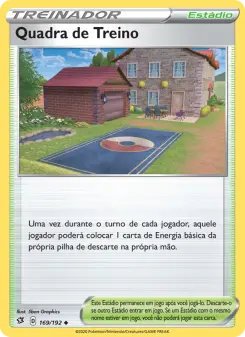 Quadra de Treino – Carta Pokémon TCG
