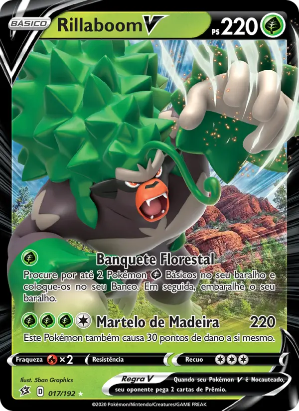 Rillaboom V – Pokémon TCG