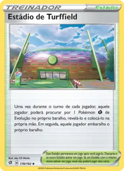 Estádio de Turffield – Carta Pokémon TCG