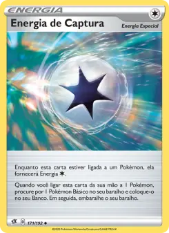 Energia de Captura – Carta Pokémon TCG