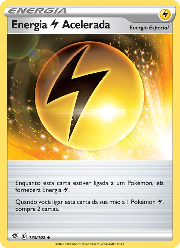 Energia Lightning Acelerada – Pokémon TCG