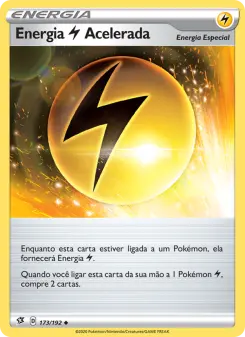 Energia Lightning Acelerada – Carta Pokémon TCG