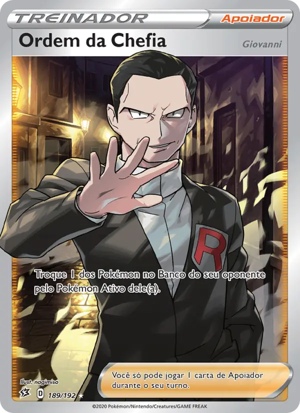 Ordem da Chefia – Pokémon TCG