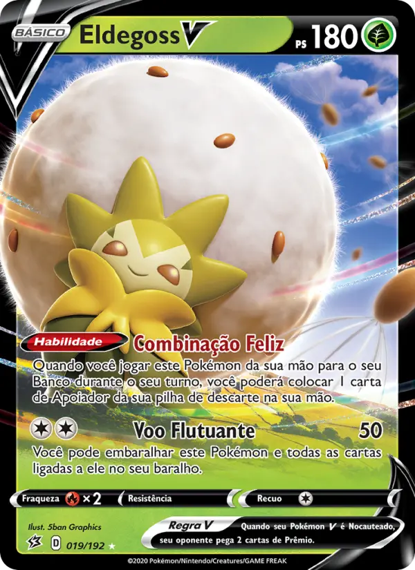 Eldegoss V – Pokémon TCG