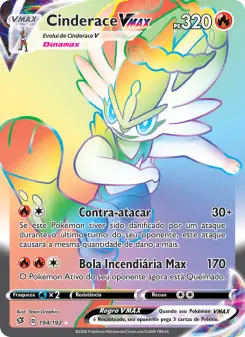 Cinderace VMAX – Carta Pokémon TCG