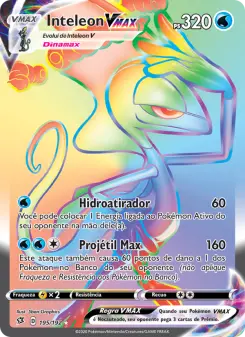 Inteleon VMAX – Carta Pokémon TCG