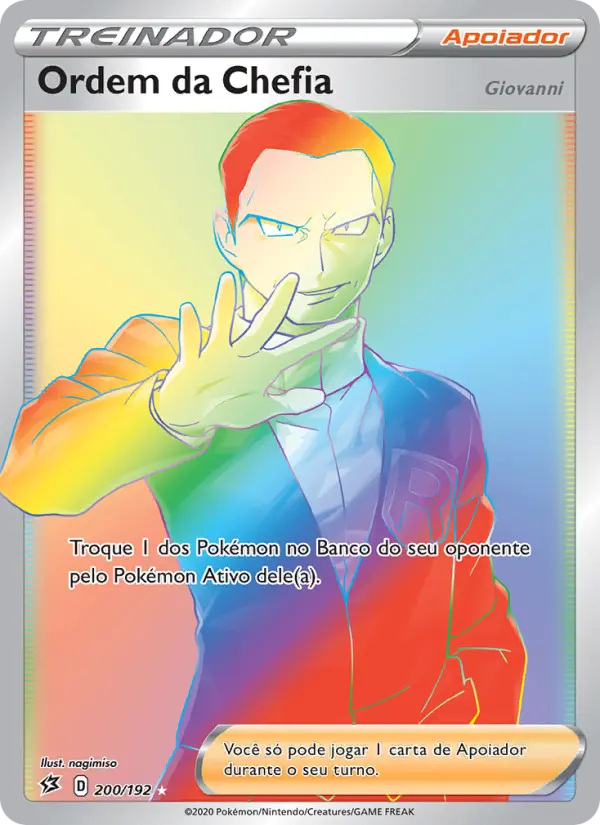 Ordem da Chefia – Pokémon TCG