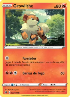 Growlithe – Carta Pokémon TCG