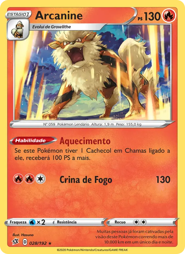 Arcanine – Pokémon TCG