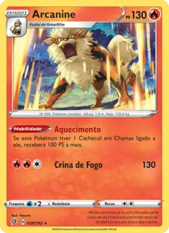 Arcanine – Carta Pokémon TCG