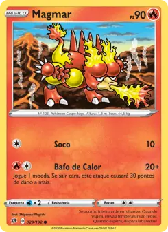 Magmar – Carta Pokémon TCG