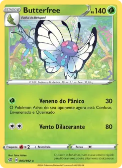 Butterfree – Carta Pokémon TCG