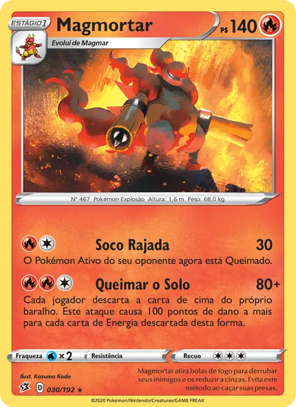 Magmortar – Pokémon TCG