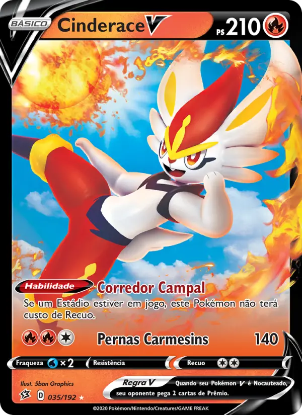 Cinderace V – Pokémon TCG