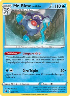 Mr. Rime de Galar – Carta Pokémon TCG