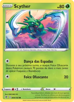 Scyther – Carta Pokémon TCG