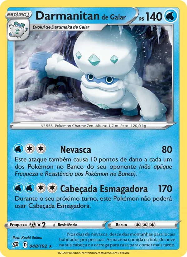 Darmanitan de Galar – Pokémon TCG