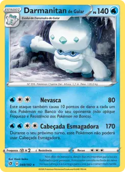 Darmanitan de Galar – Carta Pokémon TCG