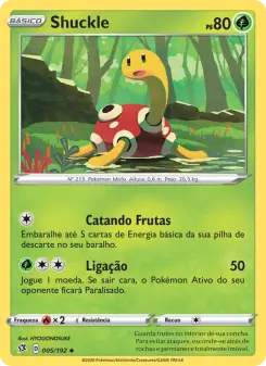 Shuckle – Carta Pokémon TCG