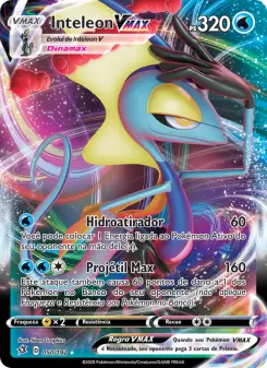 Inteleon VMAX – Carta Pokémon TCG