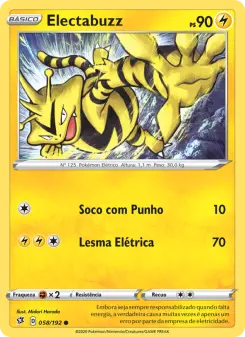 Electabuzz – Carta Pokémon TCG