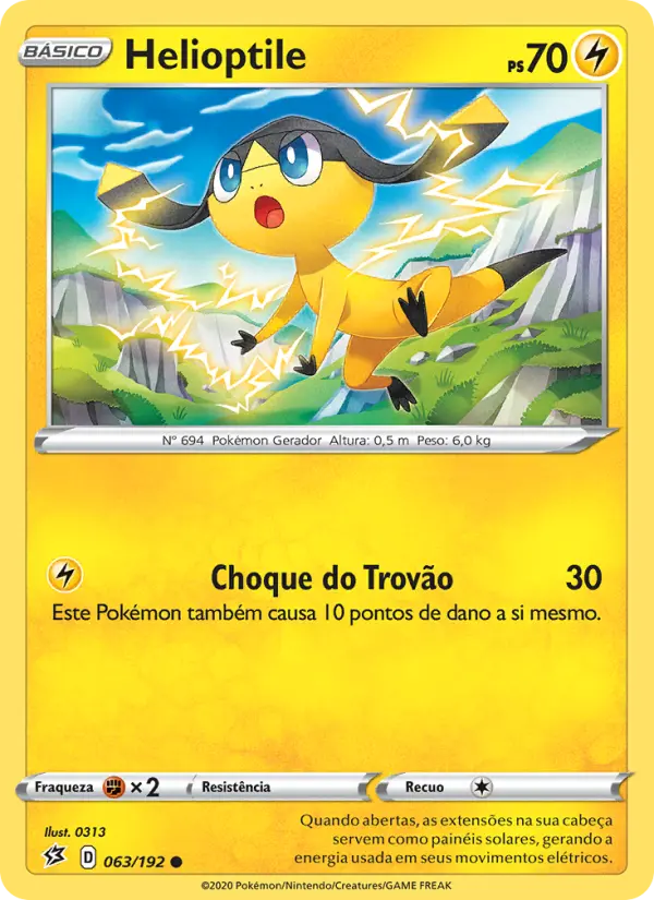 Helioptile – Pokémon TCG