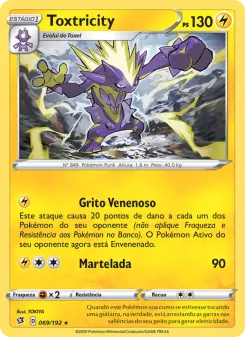 Toxtricity – Carta Pokémon TCG