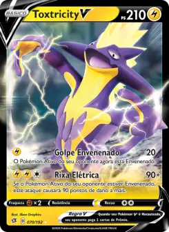 Toxtricity V – Carta Pokémon TCG