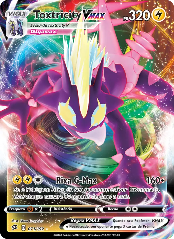 Toxtricity VMAX – Pokémon TCG