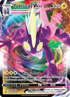Toxtricity VMAX – Carta Pokémon TCG