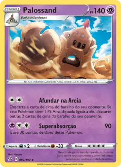 Palossand – Carta Pokémon TCG
