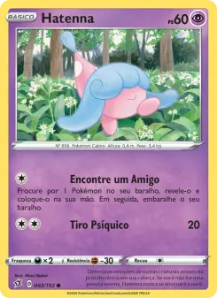 Hatenna – Carta Pokémon TCG