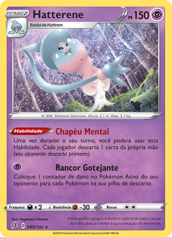 Hatterene – Pokémon TCG