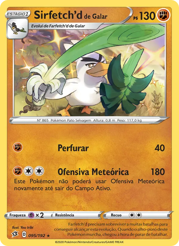Sirfetch'd de Galar – Pokémon TCG