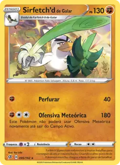 Sirfetch'd de Galar – Carta Pokémon TCG