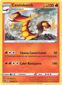 Centiskorch – Carta Pokémon TCG