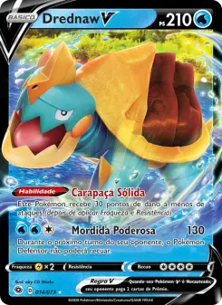 Drednaw V – Carta Pokémon TCG