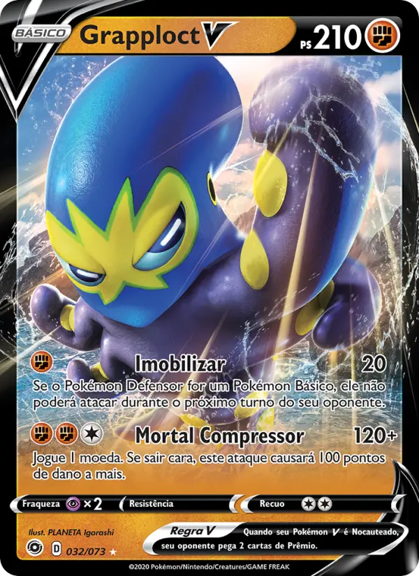 Grapploct V – Pokémon TCG