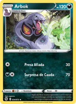 Arbok – Carta Pokémon TCG