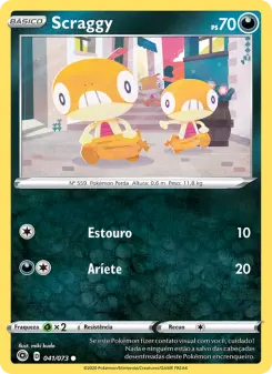 Scraggy – Carta Pokémon TCG