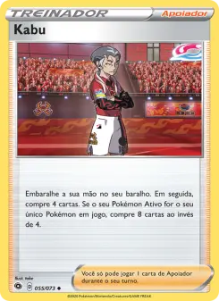 Kabu – Carta Pokémon TCG
