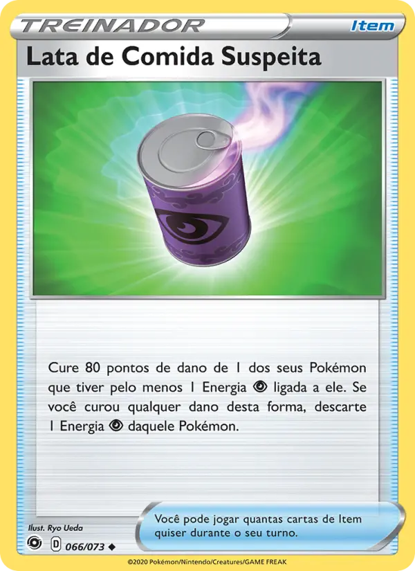Lata de Comida Suspeita – Pokémon TCG