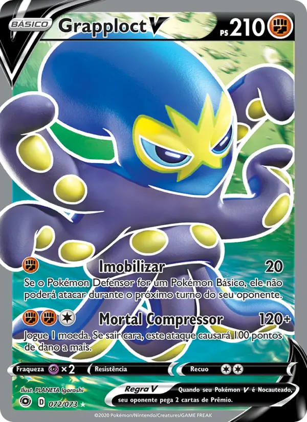 Grapploct V – Pokémon TCG